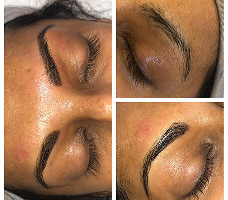 Semi-Permanent Makeup Procedure - Before After Semi-Permanent Makeup Procedure - Before After