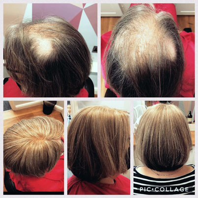 human hair grey fibre wig blend hair enhancer