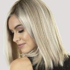 Chelsea | Side | Iced Platimun | Fibre Wig | Hair to Ware