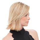 EasiPart XL Human Hair 8" Topper | Enhancer | Shaded Praline | Side | Jon Renau | | Hair to Ware